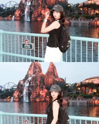 女友晒美照杨瀚森不见踪影 网友操心：再不来要跪搓衣板了