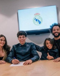 yl23455永利官网-15岁出色前锋 马塞洛儿子恩佐与皇马续约至2027年